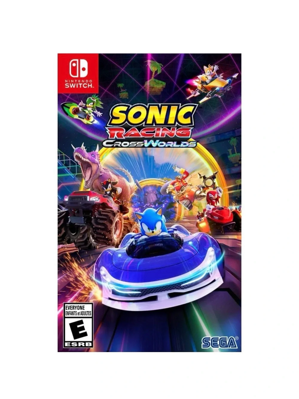 Sonic Racing: CrossWorlds Launch Edition for Nintendo Switch video game NEW!